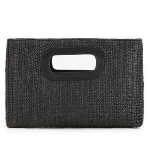 9860 Clutch Handbags Top Handle Woven Straw Clutch Purse Shoulder Crossbody